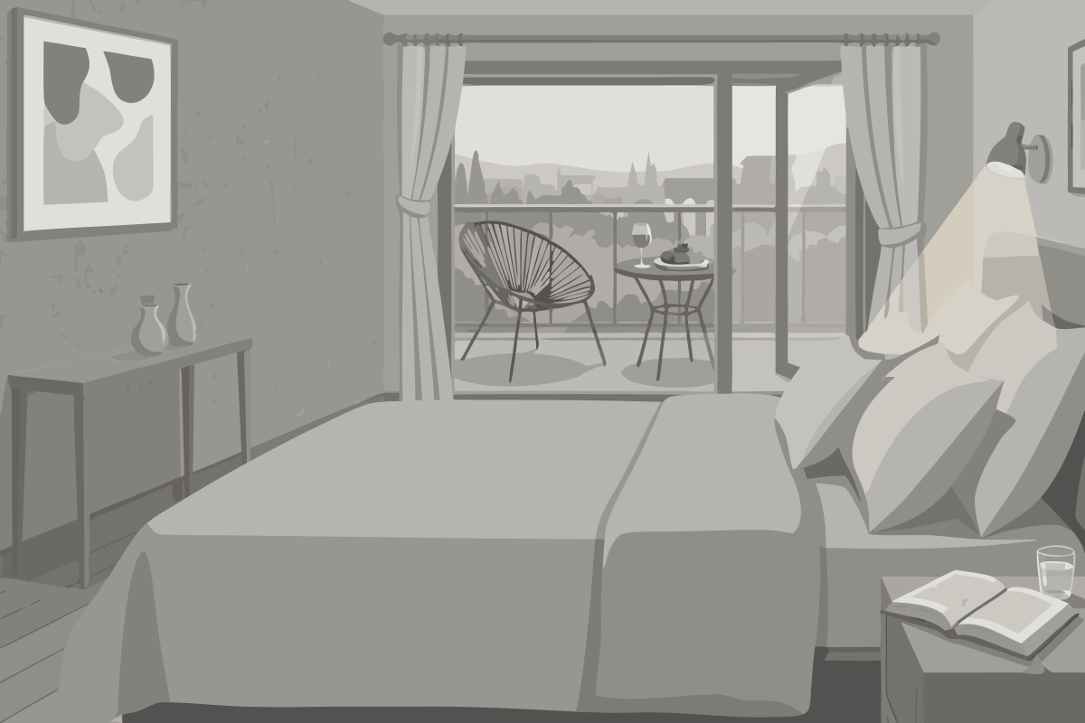 Suite con terraza